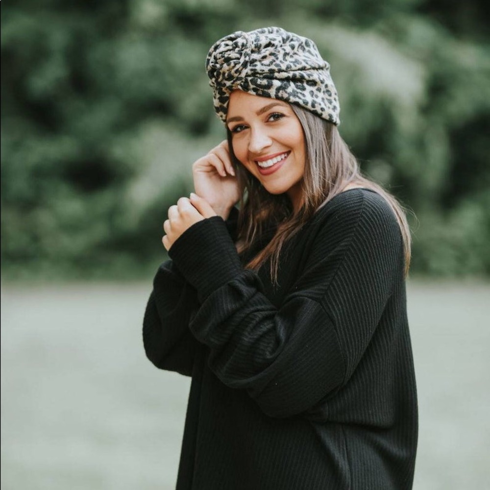 BNWT Animal Print Turban from Etsy